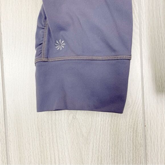 Athleta | Purple Gray Relay Capri Leggings Size Small - Picture 10 of 12